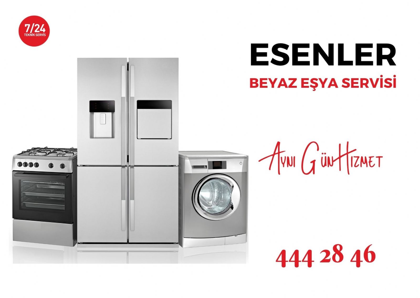 esenler beyaz esya servisi 444 28 46